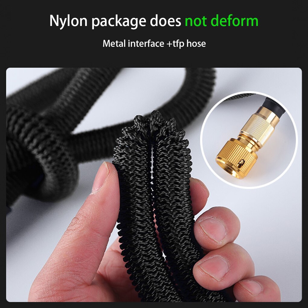Garden Hose Water Pipe Expandable Watering Hose High Pressure Car Wash Expandable Garden Magic Hose Pipe Garden Irrigation Tools