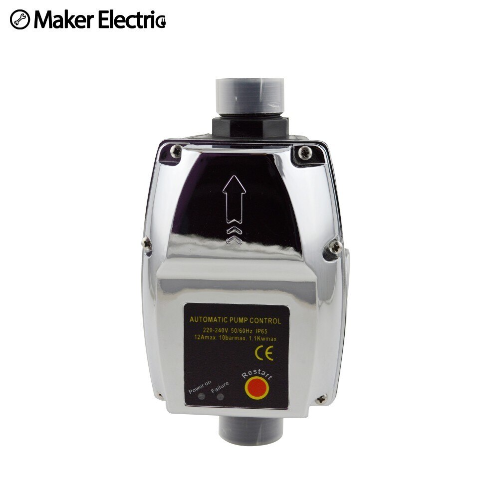Magnetische Waterstroom Sensor Schakelaar Verstelbare Automatische Lage Waterdruk Elektronische Schakelaar Controle 220V G3/4-G3/4 Draad Magnetische Waterstroom Sensor Schakelaar Verstelbare Automatische Lage Waterdruk Elektronische Schakelaar Controle 220V G3/4-G3/4 Draad