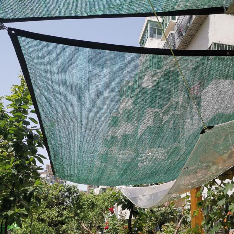 Shade Nets - Red De Sombra Resistente Para Invernadero, Cubierta Protectora Para Plantas, Vela De Sombra Resistente A Los Rayos UV Para Patio, Cifrado De 12 Pines, 6.6 X 6.6 Ft