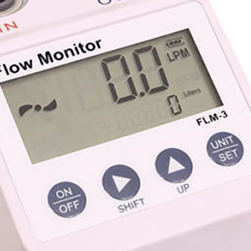 Filtr robić wody elektroniczny monitor cyfrowy filtr miernik przepływu wody alarm i funkcja oszczędzania energii przepływomierz wody