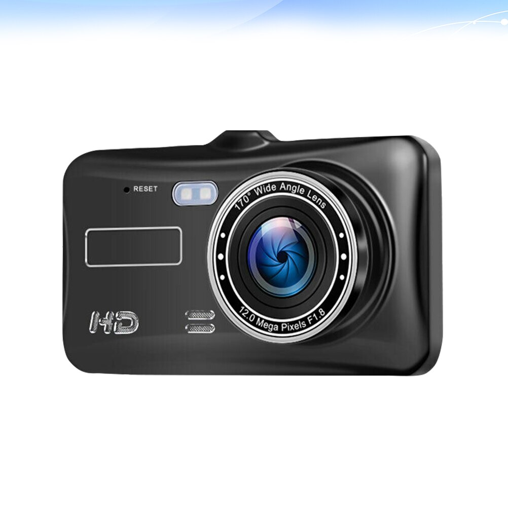 1 Pc Car Recorder 1080P Dual Camera Wide Angle 4 Inch Backup Camera for Car