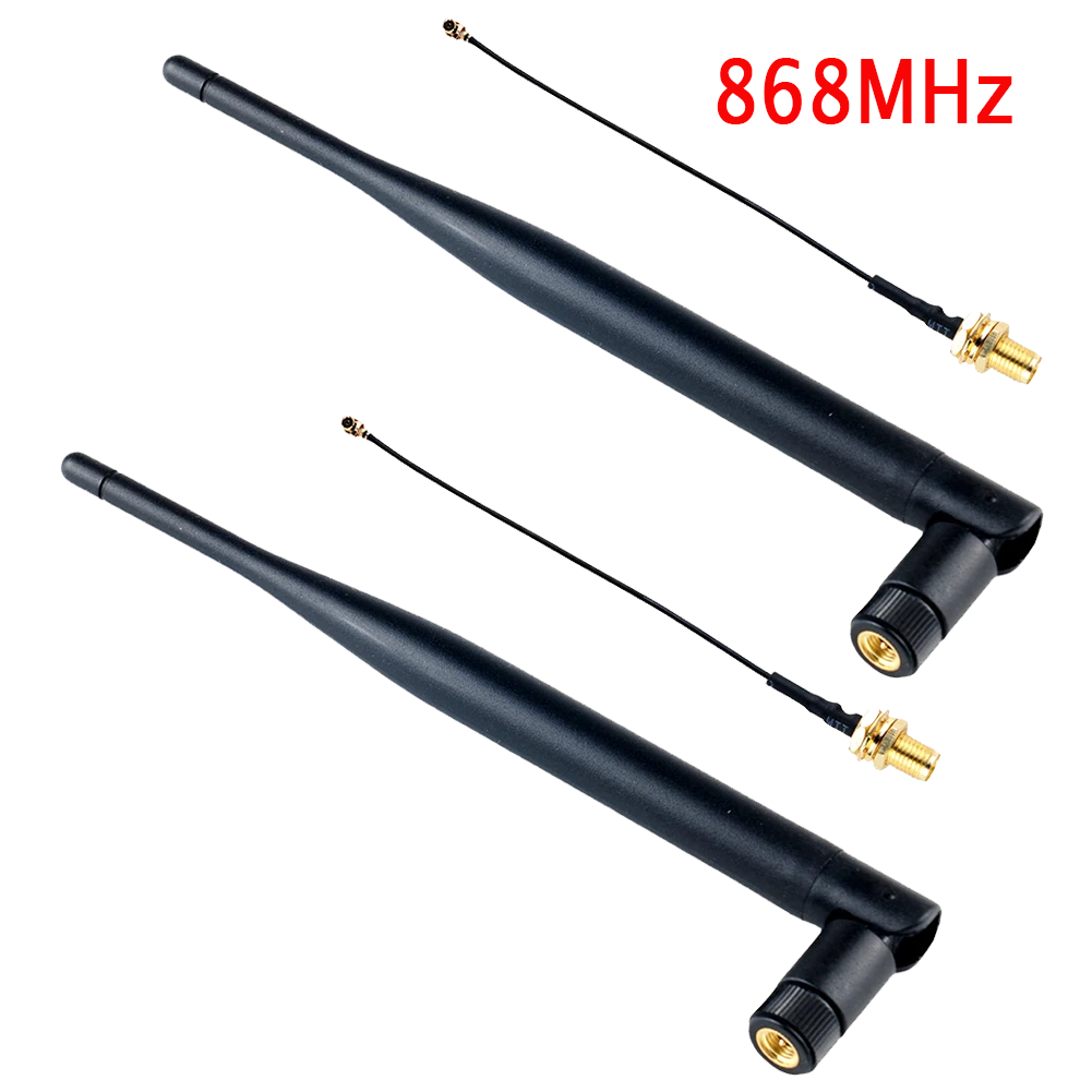Lora Antenne 868Mhz/915Mhz 5dbi Sma Mannelijke Met Ipex Extenstion Kabel Omni-Directionele Voor Meshtastic Lora 32 V3 Lorawan1/2/4 Stuks: Light Grey