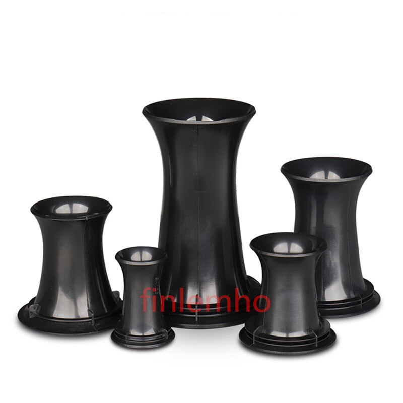 Accesorios de tubo de bajo para altavoz, puerto reflejo de plástico para altavoz de DJ para coche, Subwoofer Hifi para cine en casa, Woofer de Audio , 1 ud.