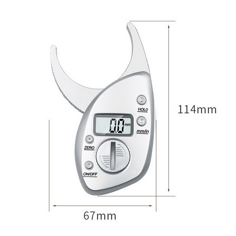 Calibrador de grasa corporal portátil, cinta métrica de Fitness para perder peso, para coser ropa, equipo retráctil de Fitness: 15