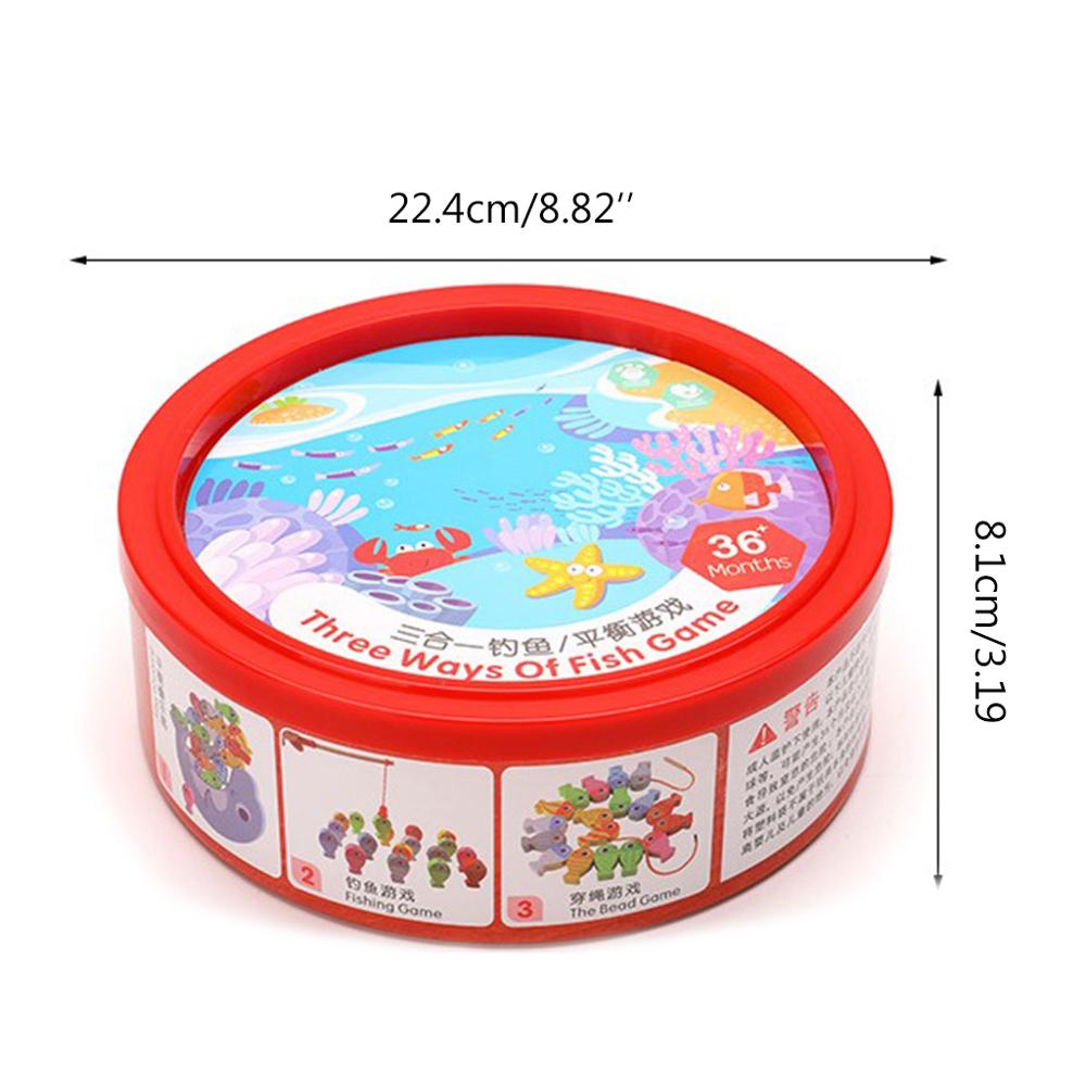 Child balance training magnetic fishing toy children educational toy