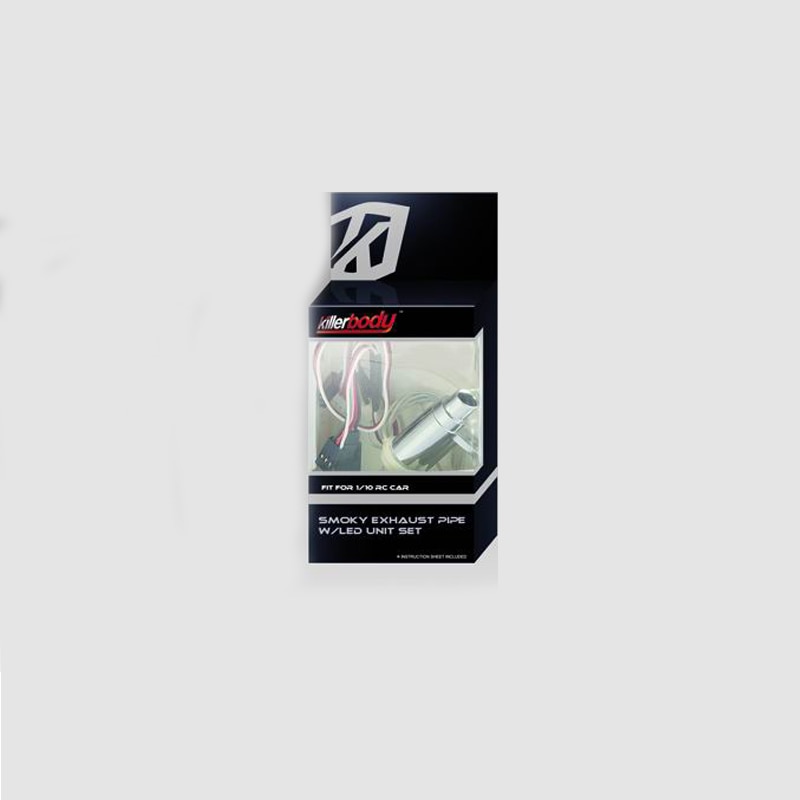 Killerbody Smoky Exhaust Pipe WLED Unit Set fit for 1:10 rc car