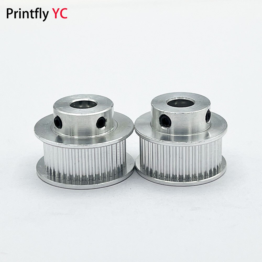 3D Printer Parts40 Teeth 2GT 2M Timing Pulley Bore 5/6/6.35/7/8/10/12mm for GT2 Synchronous belt width 6/9mm small backlash 40Te