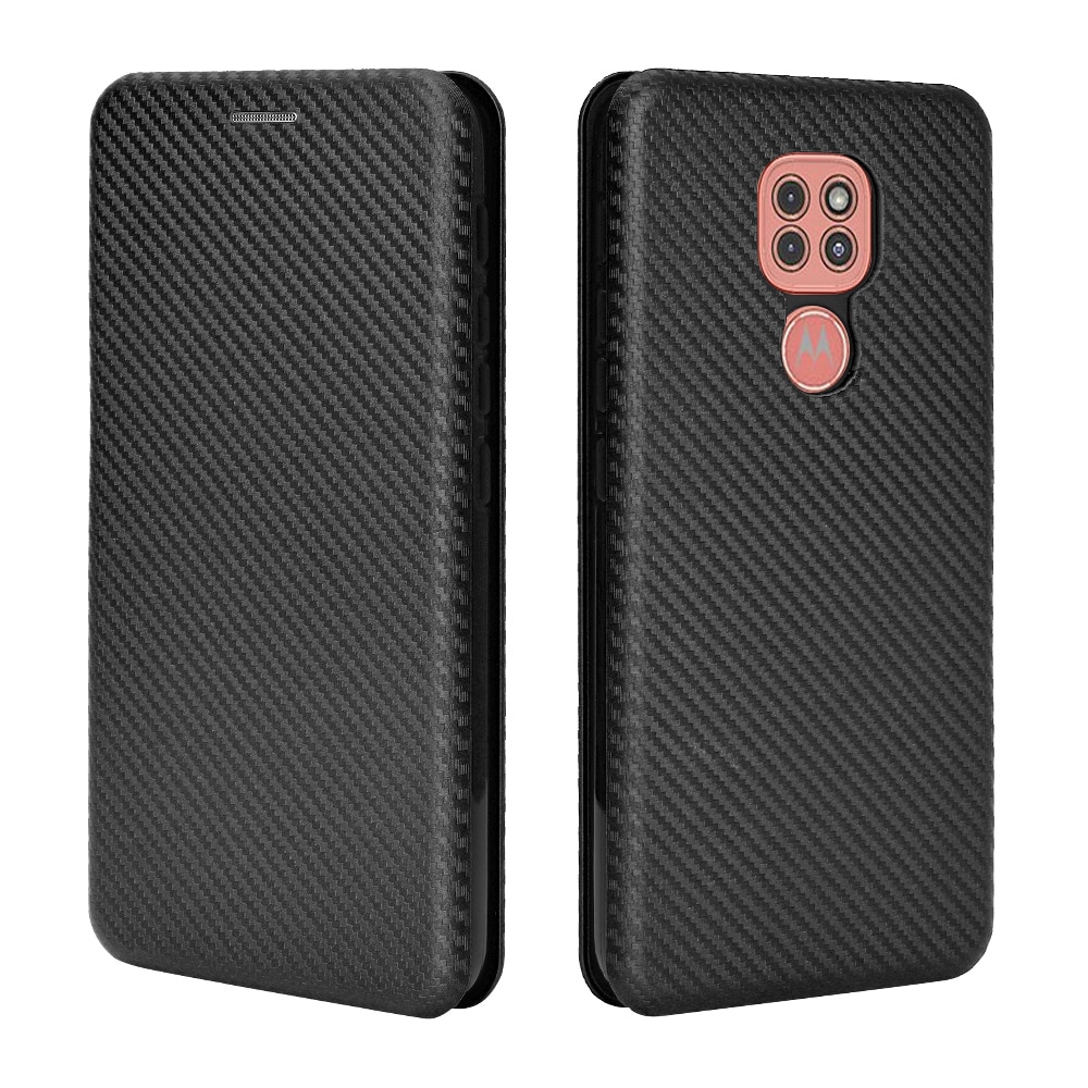 Voor motorola moto  g9 play hoesje koolstofvezel flip lederen hoesje voor motorola moto  g9 play  g 9 g9 play hoesje cover 6.5 inch