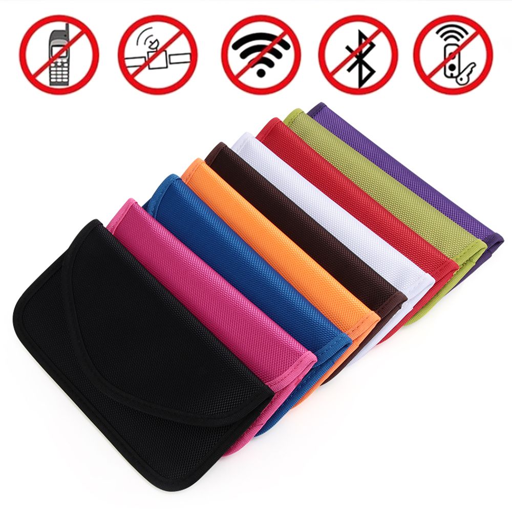Car Key Signal Blocker Case Faraday Cage Fob Pouch Keyless RFID Blocking Bag
