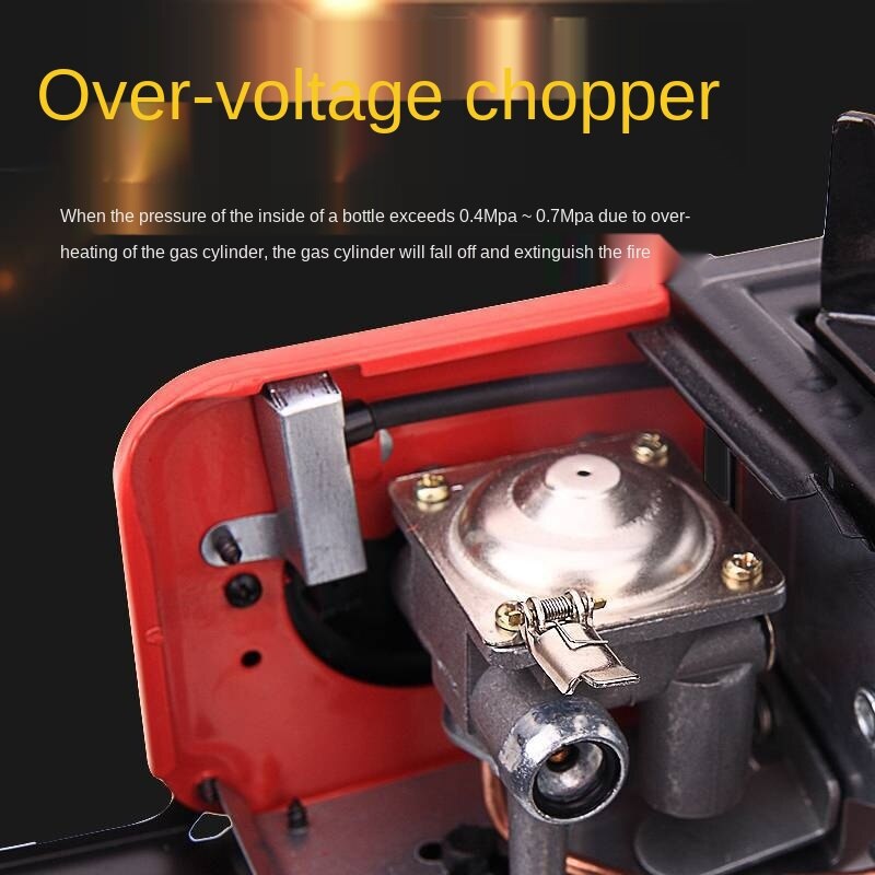 Card furnace outdoor portable wind-proof barbecue stove Camping gas stove gas stove gas stove Cass furnace.