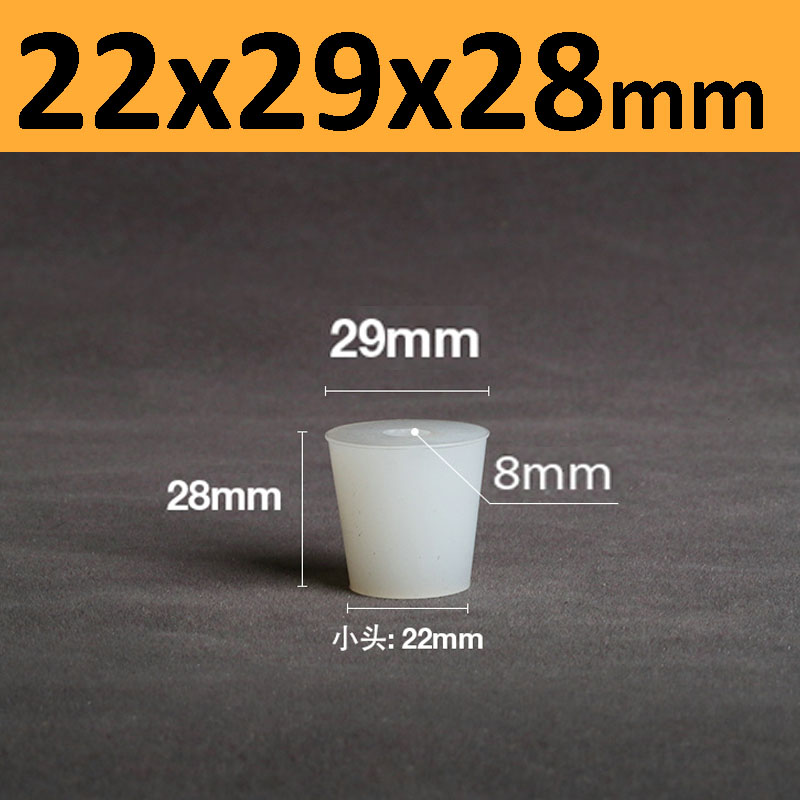 Tappi per tappo di copertura per fermentatore in silicone con foro per valvola camera d'equilibrio birra vino Coperchi per fermentazione in gomma Forniture per fermentazione Bianco: Rosa