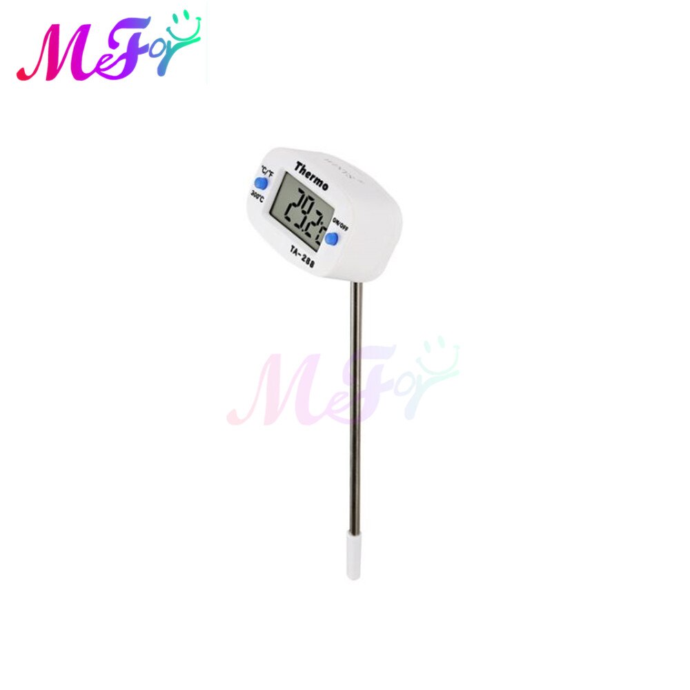 Portable Kitchen Food Thermometer With Battery Chocolate Oil Milk Water Temperature Electronic Meter Thermometer Sensor Probe