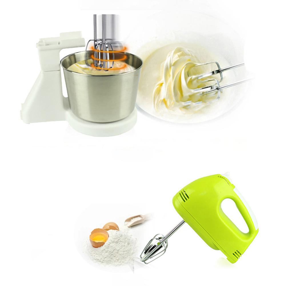 Adoolla 220V cocina soporte mezclador crema batidor de huevos mezclador de masa para pasteles