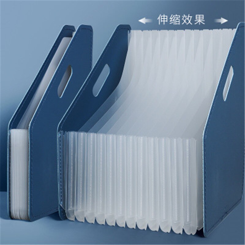 Tiedostokansio paperin järjestäjä säilytysteline monikerroksinen laajeneva laatikkotiedosto toimistotarvikkeet asiakirjapidike pöytäkansio