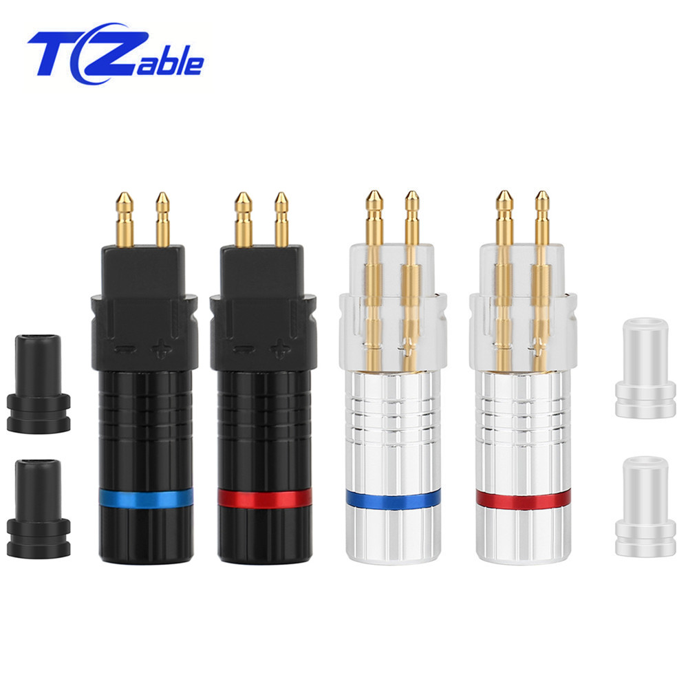 Audio Connector Adapter DIY Headphone Upgrade Plug gold P Plated Hifi Cable For HD600 HD650 HD580 HD25 Welded Earphone Jack AUX