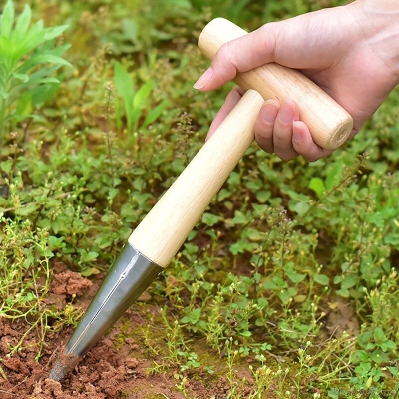 Accueil jardinage trou perforateur fertilisation semis plante semis coupe semis semis outil de jardin fournitures de plantation D23 20