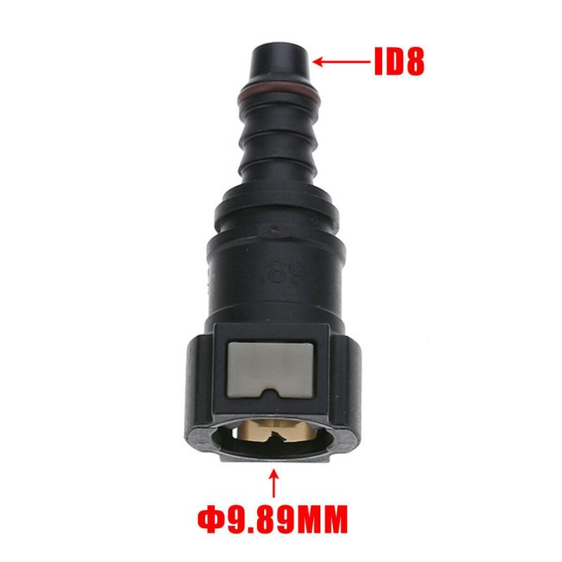 Nylon Fuel Line Rubber Hose Connector Set Car Fuel Line Hose Pipe Quick Release Male Connect Connector Assemblies Hose Coupler
