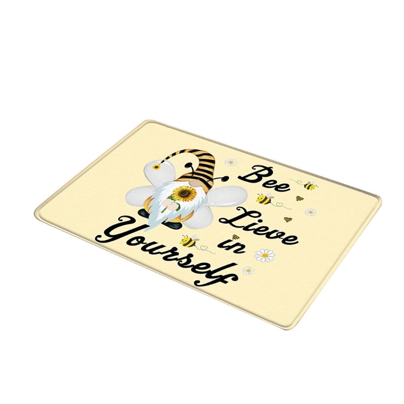 Bee Festival Huis Deur Mat Badkamer Badkamer Antislipmat Slaapkamer Woonkamer Tapijt Vloermat Badkamer Mat badmat