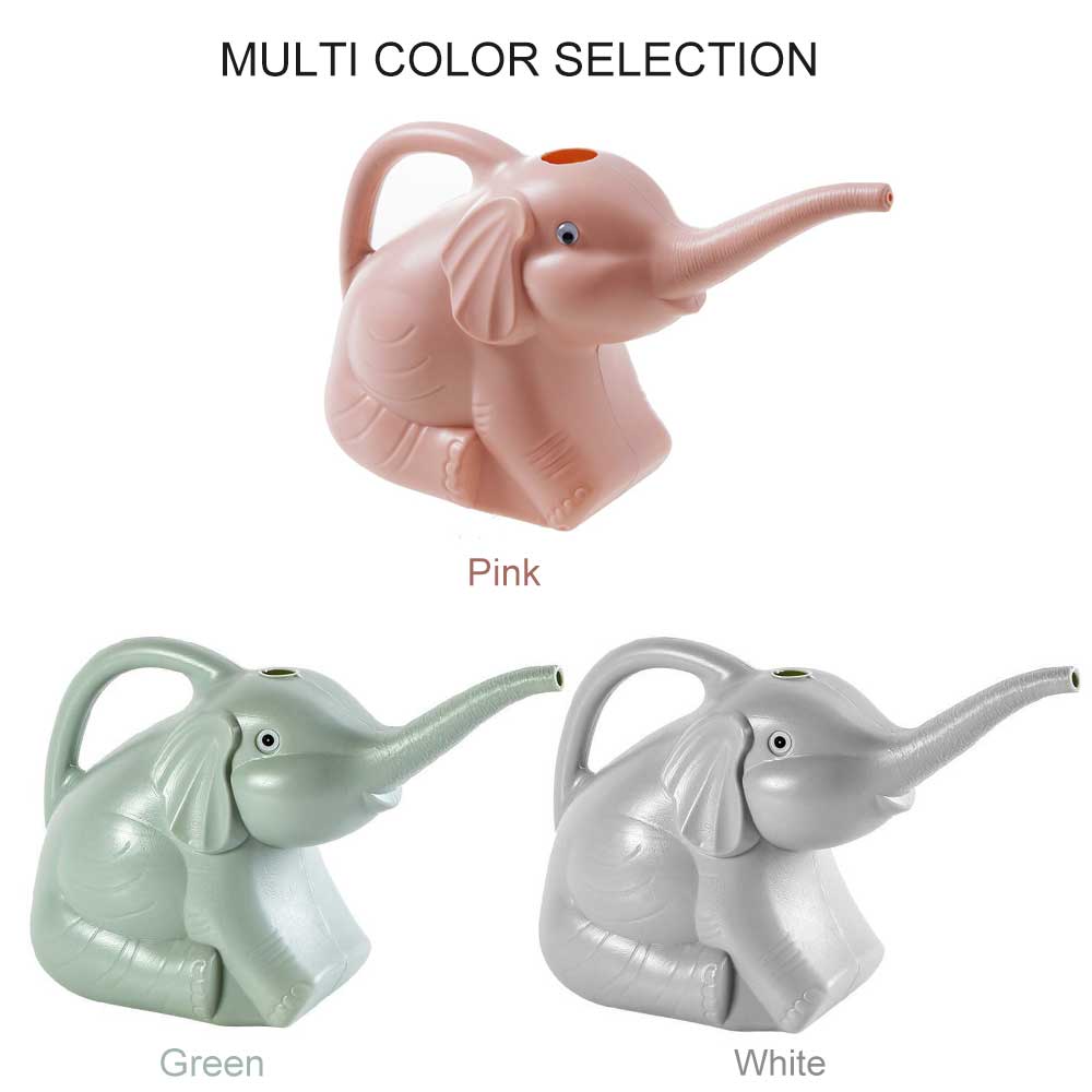 Regadera con forma de elefante para plantas suculentas, botella de agua de jardinería en maceta para flores de jardín doméstico, herramienta de riego