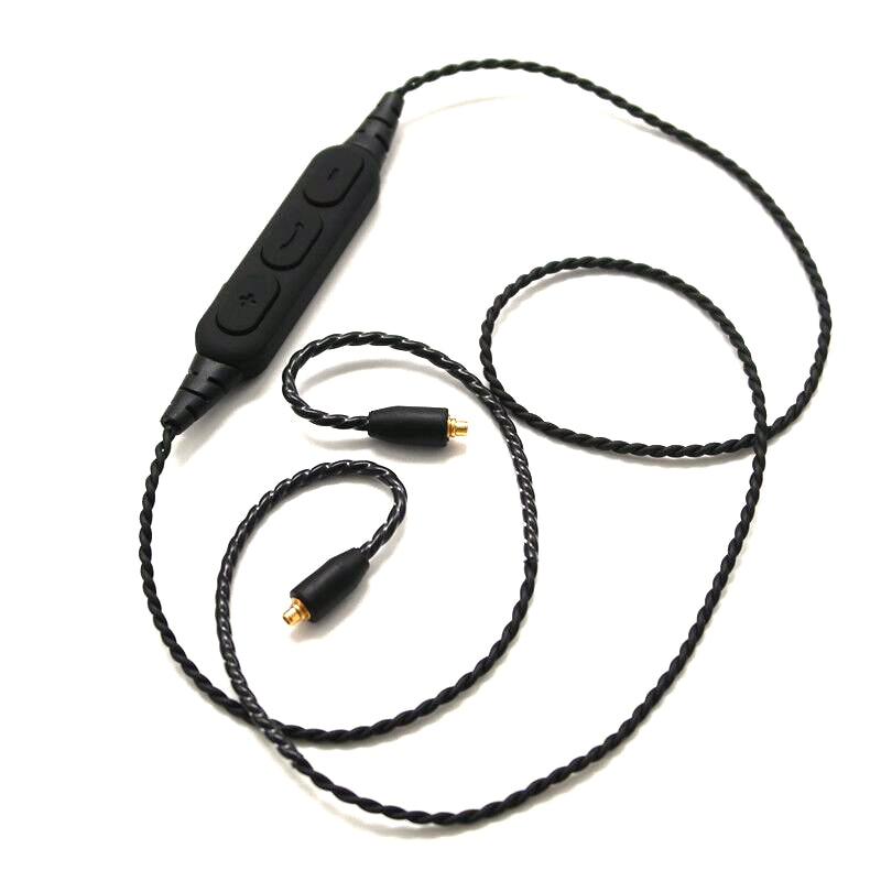 MMCX Wireless Bluetooth Cable Upgrade Module Wire 3.5MM/TYPE-C/bluetooth Connector Volume Control with microphone earphone cable
