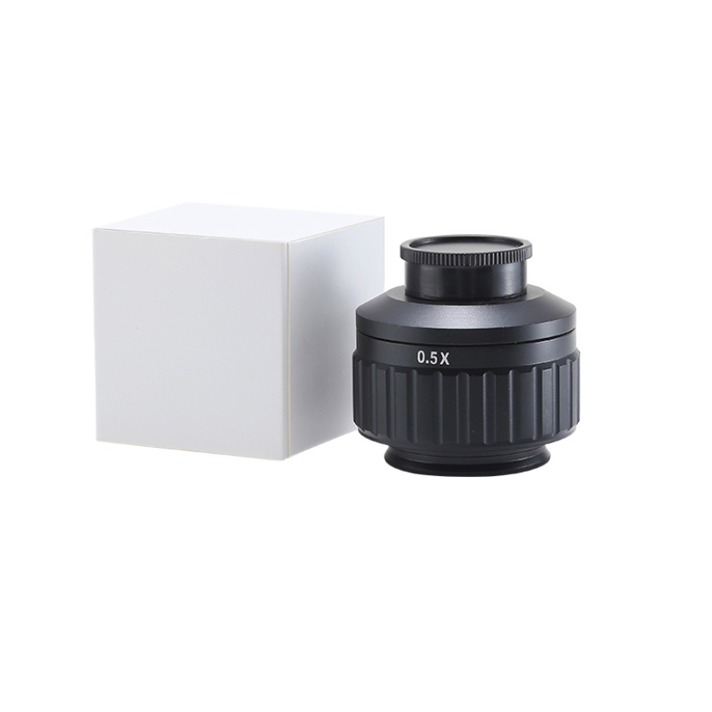 0.5X C Mount Adapters Lens Ccd Camera Adapter Ctv Voor Trinoculaire Stereo Microscoop 25Mm Interface Microscopio Camera
