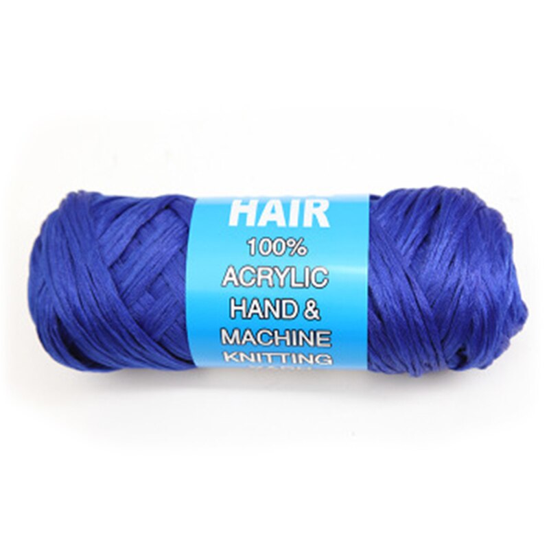 Accessoire capillaire en laine pour tresse, en Fiber synthétique, de basse température, de flamme, 80g, accessoire pour cheveux de: 8