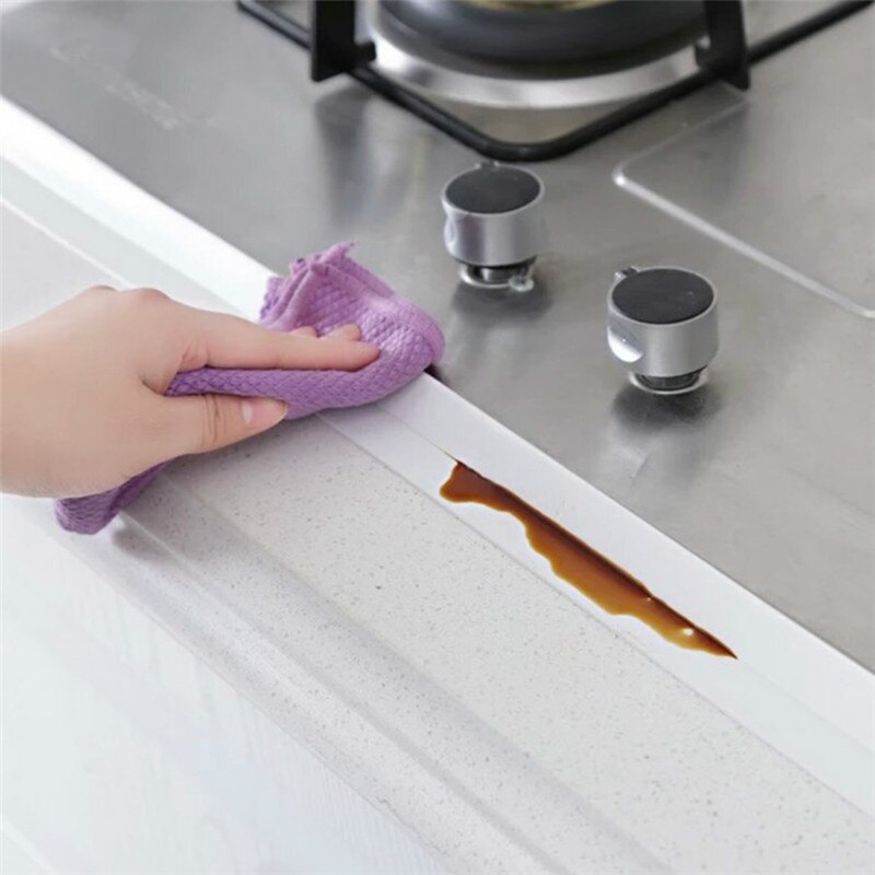 Fregadero de Cocina impermeable moho fuerte autoadhesivo cinta transparente bao crevicio tira autoadhesiva piscina Junta de Agua
