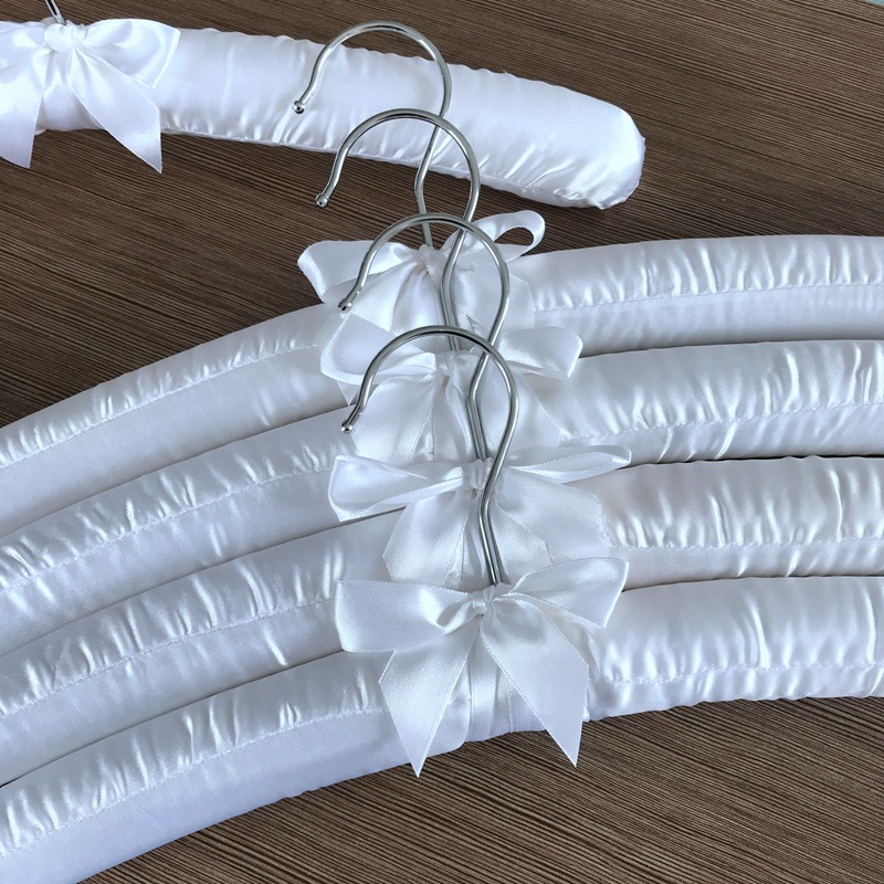 5 pcs/Lot tissu enduit cintre éponge rembourré cintres suspendus cintres hôtel boutique présentoir cintres 18 couleurs 38.5 CM