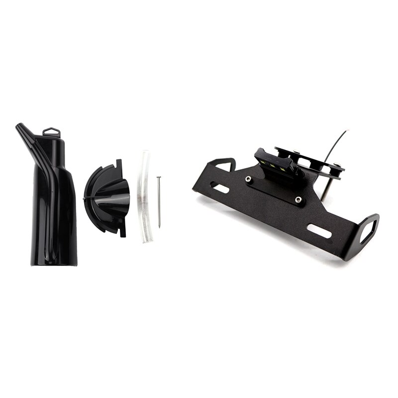 YONGYAO 3 stks Cartervulling Primaire Olievulling Druppelvrije Motorolie Trechter Kit Zwart YONGYAO 3 stks Cartervulling Primaire Olievulling Druppelvrije Motorolie Trechter Kit Zwart