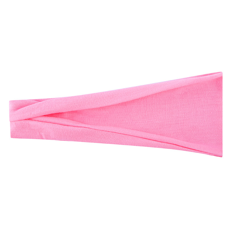 Diadema para mujer, turbante, bandas elásticas para el cabello de Color sólido, diadema para Yoga, aro para el cabello de maquillaje a la , diadema vintage, accesorios para el cabello