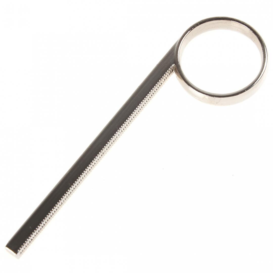 Piezas de trompeta niqueladas trompeta 3 er anillo de dedo deslizante para reparar piezas de instrumentos de viento de madera