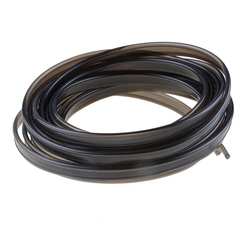 3mm Fiber Optic Neon Wire Extended Strip Invisible Light Guide Accessories For Car Interior Ambient lighting Equipment: Black Optic fiber / 10M