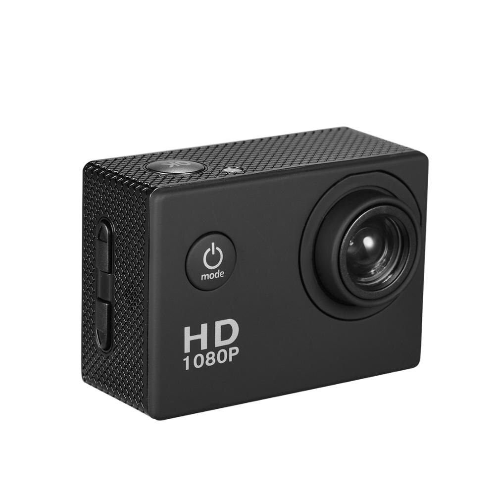 Mini Camera Action Camera 2inch LCD Sport Camera 1280x960P HD 1080P Digital Zoom Diving 30m 90 Angle Lens Sports Action Camera: Default Title