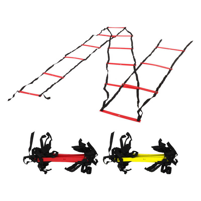Geschwindigkeit Leiter Treppen Geschwindigkeit Leiter 14 Sprosse für FußBall FußBall für draussen drinnen für Fitness