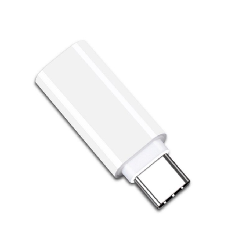 Ype-C robić 3.5mm słuchawki adapter robić kabla usb 3.1 typu C USB-C mężczyzna robić 3.5 AUX audio żeńnarty Jacek dla Xiaomi 6 Mi6 Letv 2 zawodowiec 2 max2: biały