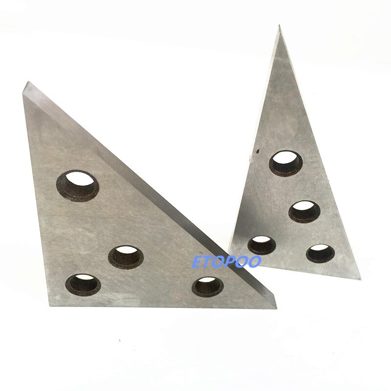 2pcs precision angle plate set with four holes for easy mounting
