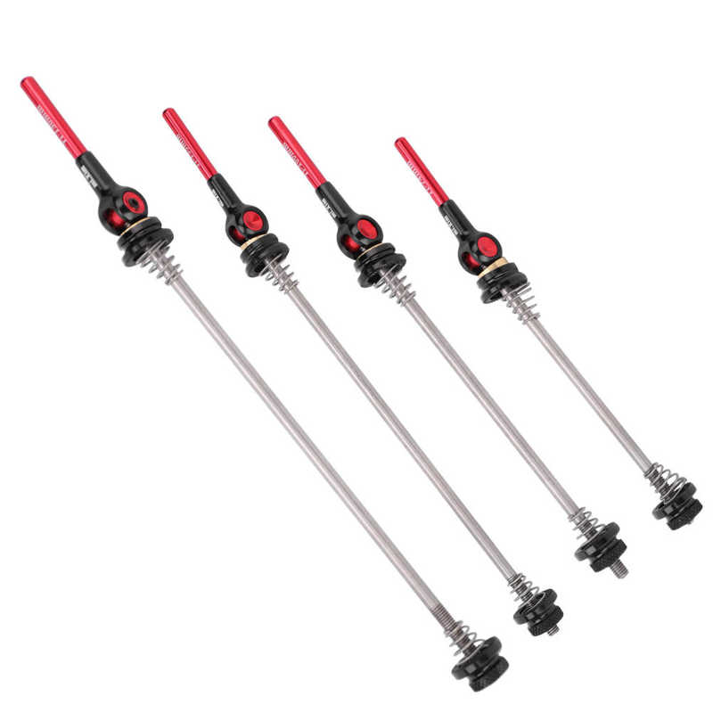 Bicycle Skewer Bike Quick Release Skewer Titanium Alloy Cycling Wheel Skewer Bicycle Quick Release For Mountain Cycling Parts