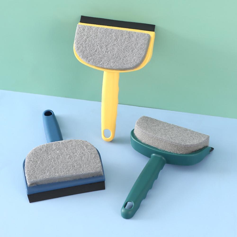 Magnetische Venster Reinigingsborstel Dubbelzijdig Glas Borstel Huishoudelijke Spiegel Schrapen Vensterglas Borstel Voor Cleaning