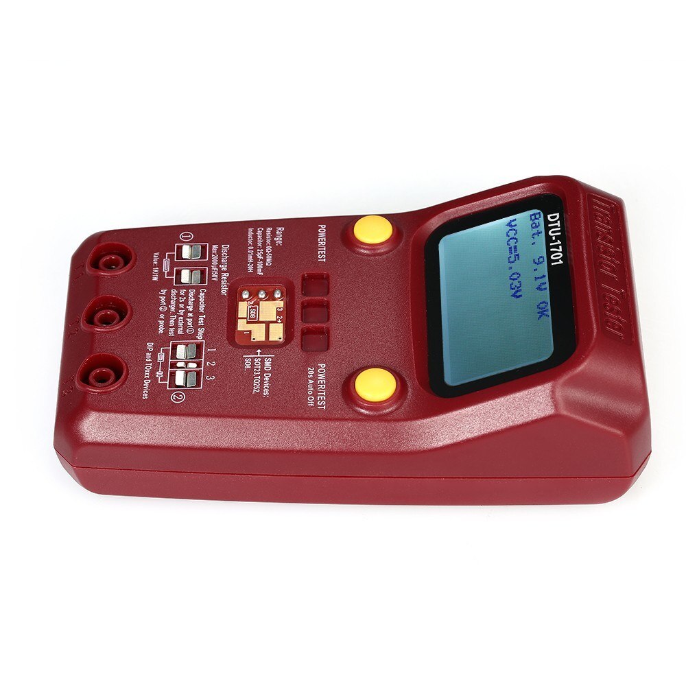 Handheld LCD Digital Transistor Tester SMD Resistance Diode Inductance Capacitance ESR Meter