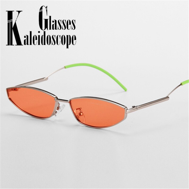 Retro Cat Eye Zonnebril Vrouwen Brand Metalen Frame Kleine Zonnebril Voor Mannen Classic 90 S Brillen Outdoor Bril UV400