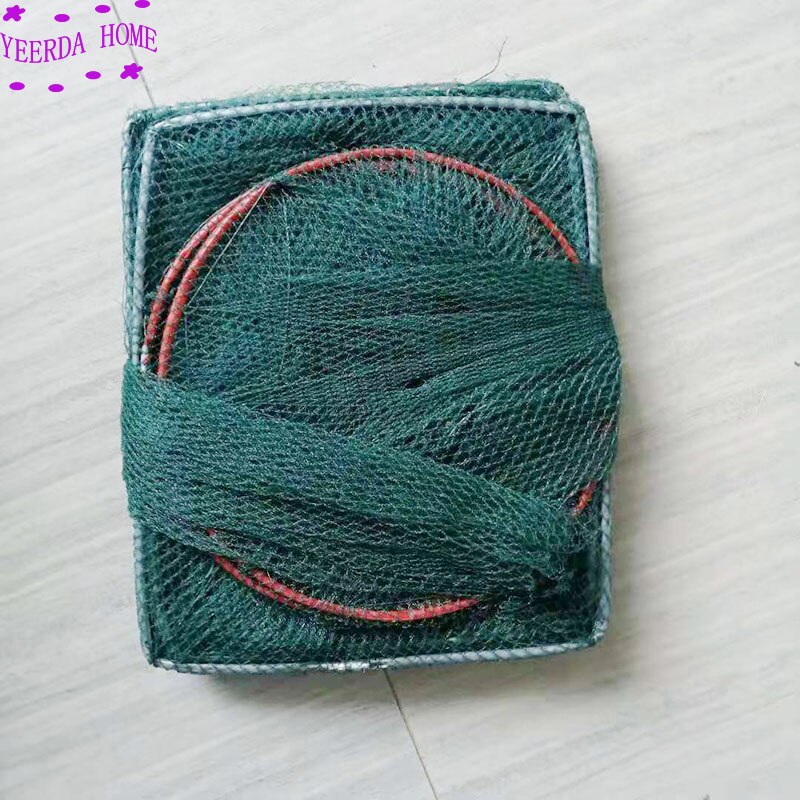 2.5meters fishing net folding portable folding fishing net casting net crayfish shrimp catcher tank trap Chinese cage net