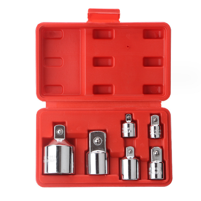 Hülsen Adapter Steckdose Konverter Adapter atz austauschbarer Adapter Ratschen schlüssel aufsatz 1/2 groß 3/8 mittel 1/4 klein: dunkel Grau