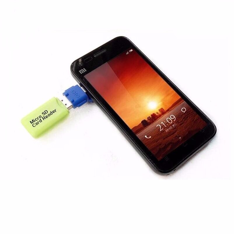 Micro usb to USB OTG adapter for Universal Android phone tablet pc connect to flash mouse keyboard Robot Shape xiaomi 5