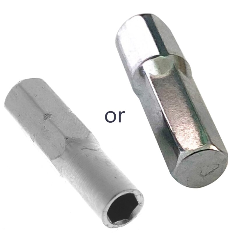 Precision Bits Set Screwdriver 6.35mm 1/4" Insert Bit Adapter to 4mm Bit Hex Holder 1 Pcs Extra Hard Screwdriver