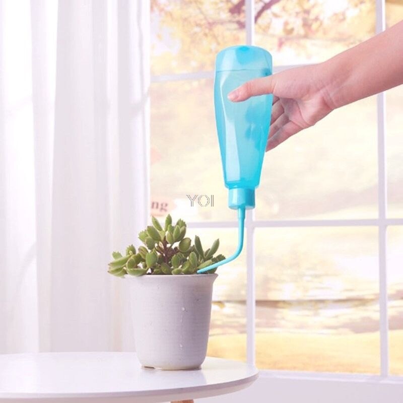 Sukkulenter vanding flasker blomster plante potte vand kan plast bøje mund klem flaske husholdning mini havearbejde tilbehør