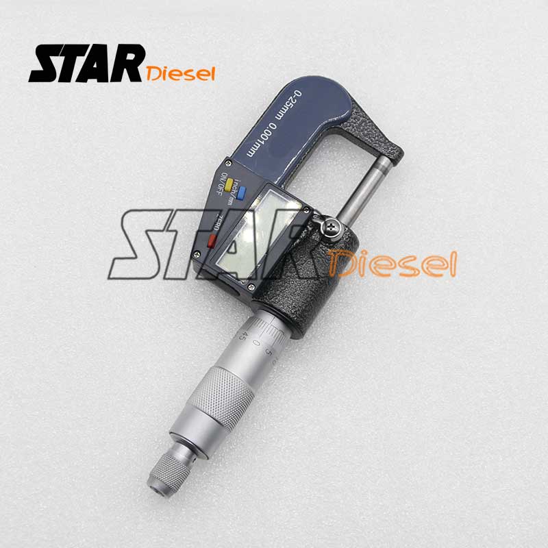 STAR diesel S0078 Micrometer Digital Display Blue Box Measurement Tools For Common Rail Fuel Injector Shims