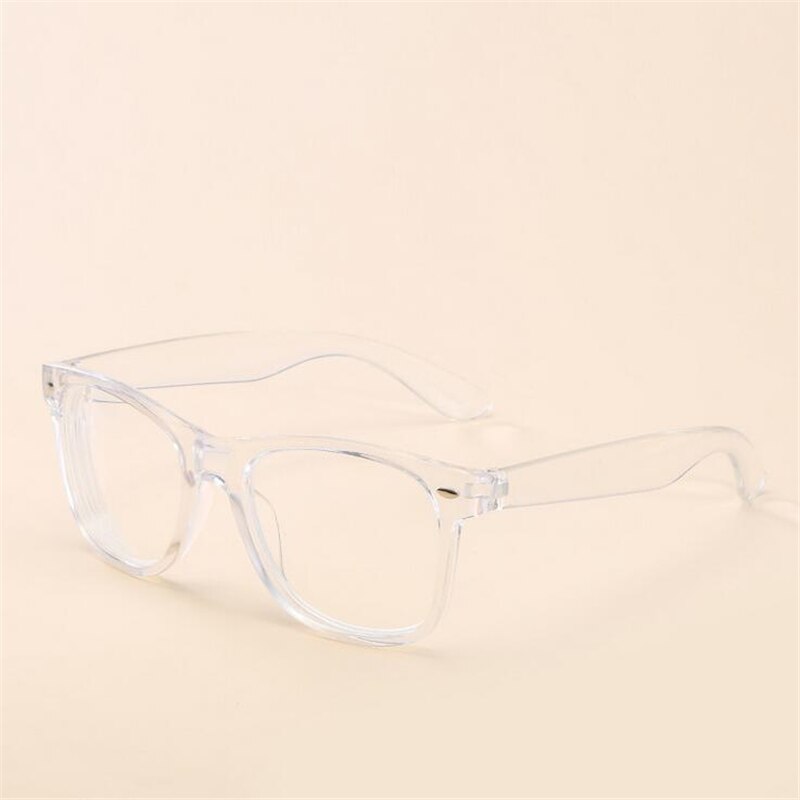 -1 -1.5 -2 -2.5 TO -6.0 Square Finished Nearsighted Glasses Women Men Transparent White Frames Short-sighted Eyeglasses Diopter