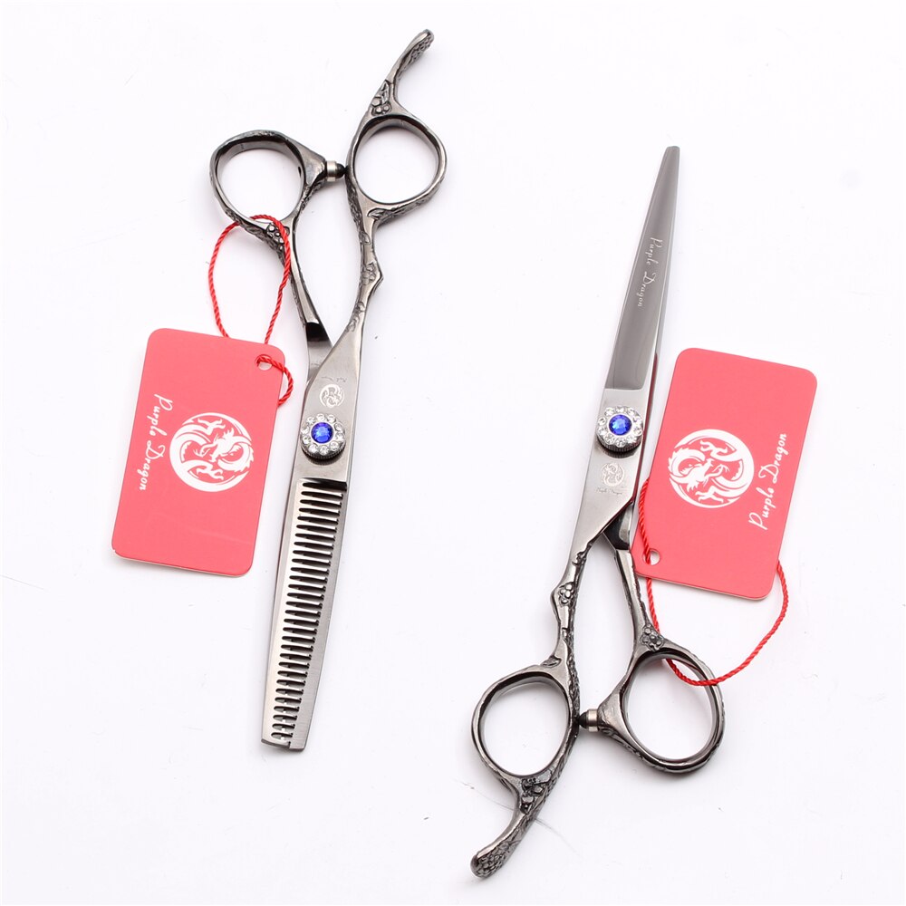 Y8212 5.5 " 6 " venstrehånds saks hår frisør frisør salon sakse klipning sakse sæt