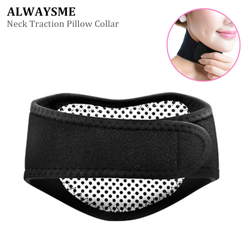 ALWAYSME Neck Pillow Neck Stretcher Collar For Home Traction Spine