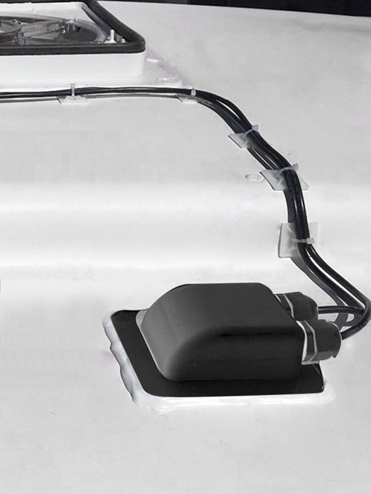 1PC Plastic Junction Box Project Instrument Case Outdoor Indoor DIY Durable Solar Battery Panel Tools Electric Enclosure Cable